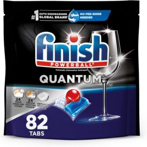 Finish Powerball Quantum Dishwasher Tablets - 82ct